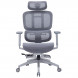 Крісло офісне Officepro Skyline Footrest Gray/Dark Gray (OC750-G-DG-DG)