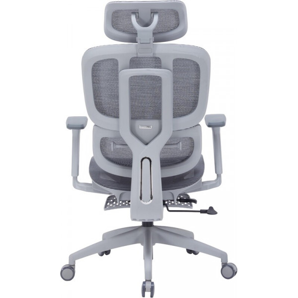 Крісло офісне Officepro Skyline Footrest Gray/Dark Gray (OC750-G-DG-DG)