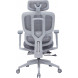 Крісло офісне Officepro Skyline Footrest Gray/Dark Gray (OC750-G-DG-DG)
