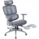 Крісло офісне Officepro Skyline Footrest Gray/Dark Gray (OC750-G-DG-DG)