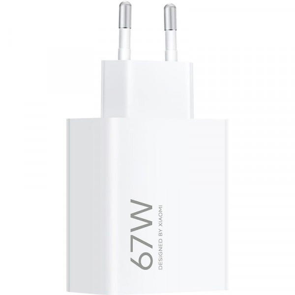 Зарядний пристрій Xiaomi 67W HyperCharge USB-A White (BHR07SKEU)