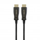 Кабель Cablexpert HDMI - HDMI V 2.0 (M/M), з позолоченими контактами, 15 м, чорний (CCBP-HDMI-AOC-15M)