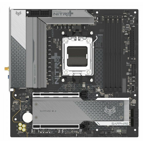 Материнська плата Sapphire B850M Nitro+ WiFi Socket AM5