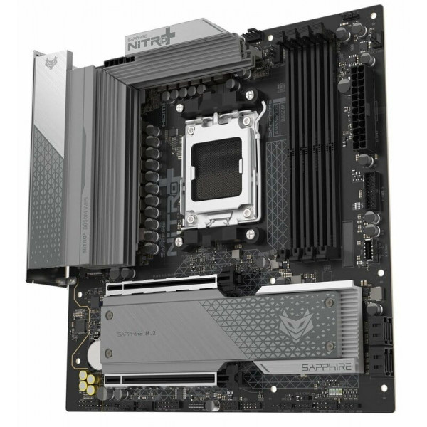 Материнська плата Sapphire B850M Nitro+ WiFi Socket AM5