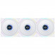 Вентилятор Lian Li TLLCD 120-3, White Cooler (G99.12TLLCD3W.00)