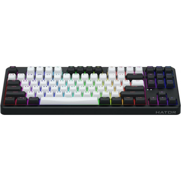 Клавіатура бездротова Hator Rockfall 3 Mecha TKL Wireless Orange Black (HTK850UA)
