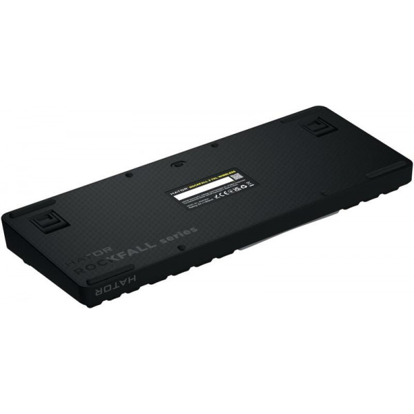 Клавіатура бездротова Hator Rockfall 3 Mecha TKL Wireless Orange Black (HTK850UA)
