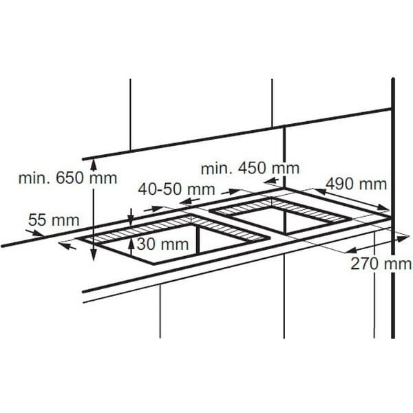 Варильна поверхня Electrolux EGC3322NVK