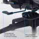 Крісло офісне Officepro Skyline Footrest Black/Dark Gray (OC750-B-DG-DG)