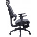 Крісло офісне Officepro Skyline Footrest Black/Dark Gray (OC750-B-DG-DG)
