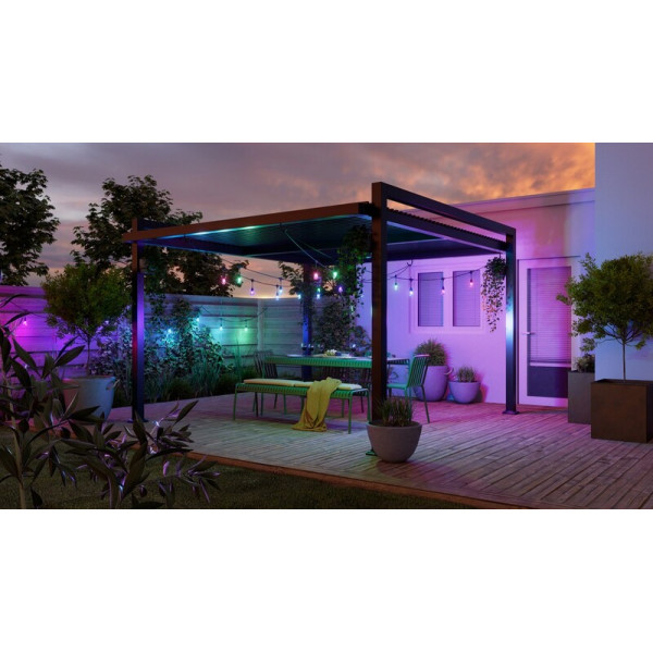 Гірлянда Nanoleaf Smart Multicolor Outdoor String Lights Expansion Pack, 15м (NF084E00-20SLO)