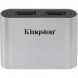 Кардрідер USB3.2 Type-C KIngston Workflow Dual-Slot microSD Reader (WFS-SDC)