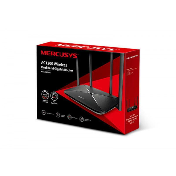 Бездротовий маршрутизатор Mercusys AC12G