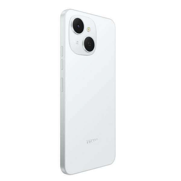 Смартфон Tecno Spark 40C (KM4k) 4/128GB Veil White (4894947093036)