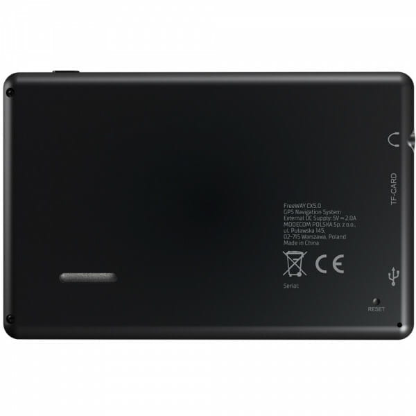 Авто GPS-навігатор Modecom Device FreeWAY CX 5.0 MapFactor (NAV-FREEWAYCX5-MF-EU)