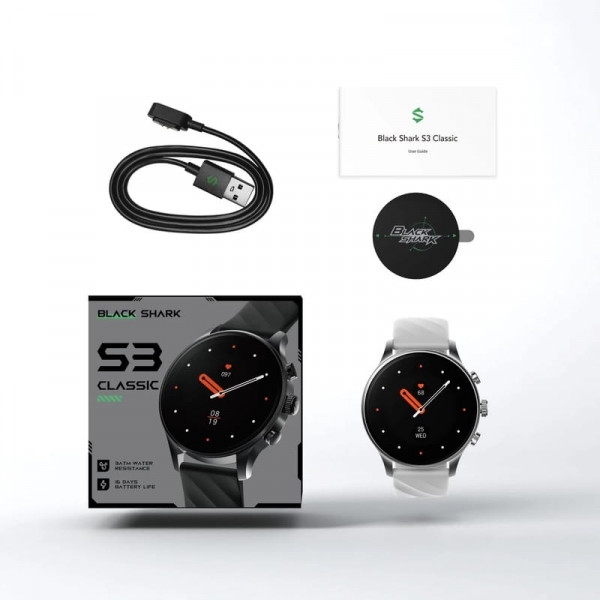 Смарт-годинник Black Shark S3 Classic BS-W2410 Silver