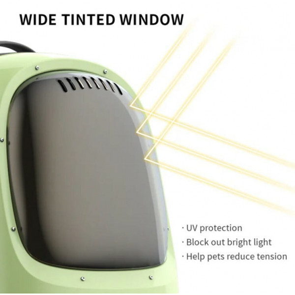 Рюкзак-переноска Petkit Breezy 2 Smart Cat Carrier Green (P7704)