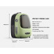 Рюкзак-переноска Petkit Breezy 2 Smart Cat Carrier Green (P7704)