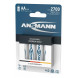 Акумулятори Ansmann AA/HR06 NI-MH 2700 mAh BL 4 шт