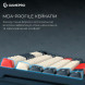 Клавіатура бездротова GamePro Asgard Yord Keychron Super Red Switch Blue (MK266BL)