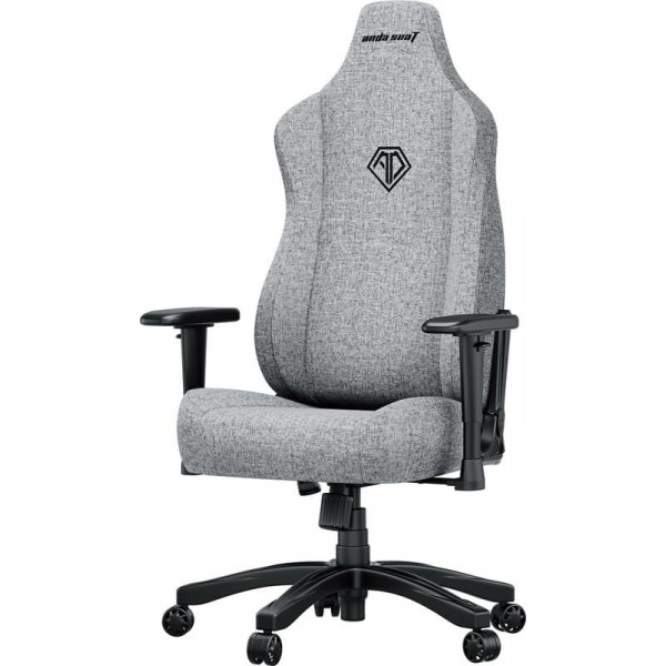 Крісло для геймерів Anda Seat Novis Size L Gray Fabric (AD23-L-01-G-F)