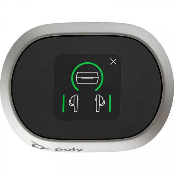 Bluetooth-гарнітура Poly Voyager Free 60+ Earbuds + BT700A + TSCHC White (7Y8G5AA)