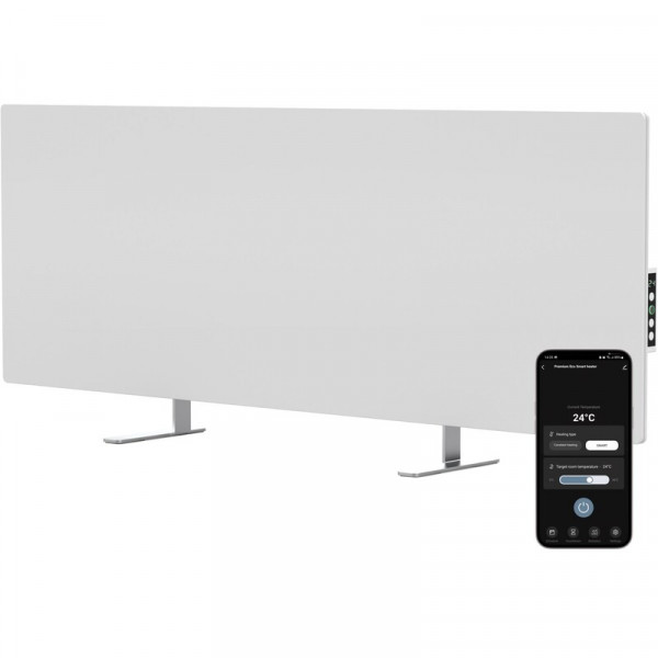 Інфрачервоний обігрівач AENO Premium Eco Smart Heater LED White (AGH0003S)
