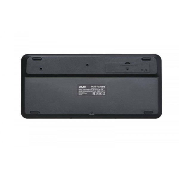 Клавіатура бездротова 2E KS250 WL BT Black (2E-KS250WBK_UA)