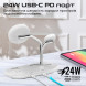 Бездротовий зарядний пристрій Promate Synergy-Pro MagSafe 57W White