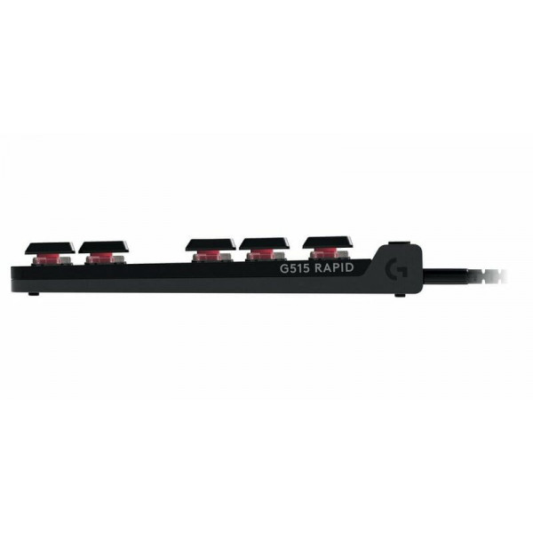 Клавiатура бездротова Logitech G515 Rapid TKL Black (920-013861)