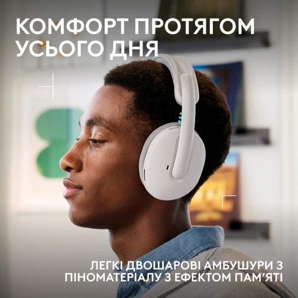 Гарнітура Logitech G325 Lightspeed White (981-001531)