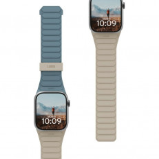 Ремінець Urban Armor Gear Pathfinder для Apple Watch Ultra 2/Ultra 49mm/45mm/44mm/42mm Dune/Cloud Blue (194161118051)