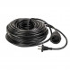Подовжувач PowerPlant JY-3021/50 (PPEA16M500S1) 1 розетка, 50 м, чорний