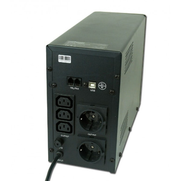 Джерело безперебійного живлення EnerGenie EG-UPS-034 1500VA