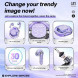 Bluetooth-гарнітура Acefast T8 Alfalfa Purple (6974316282266)