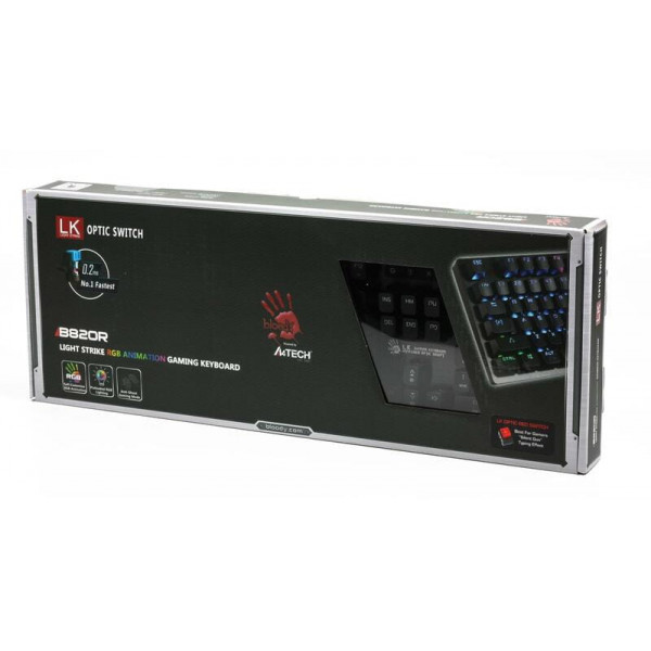 Клавіатура Bloody B820R Red SW Black