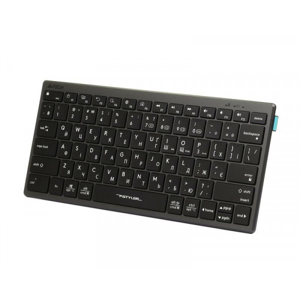 Клавіатура бездротова A4Tech Fstyler FBX51C Grey