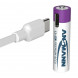 Акумулятори Ansmann AAA/HR03 Li-Ion 500 mAh BL 4 шт