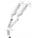 Кріплення настільне для двох моніторів OfficePro 17-35" White (MA442W)