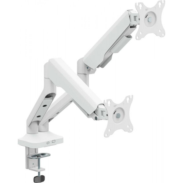 Кріплення настільне для двох моніторів OfficePro 17-35" White (MA442W)