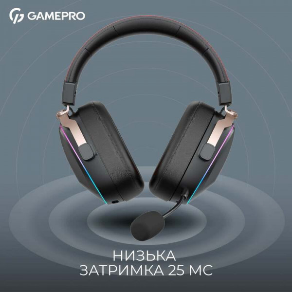 Гарнітура GamePro Asgard Valkyria Black (HSW249B)