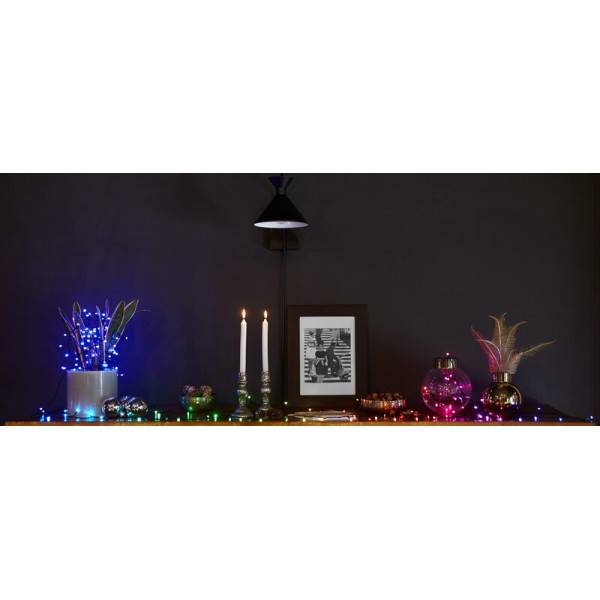 Smart LED гірлянда Twinkly Strings RGB Gen II (TWS400STP-BEU) 400LED, 32м, BT+WiFi