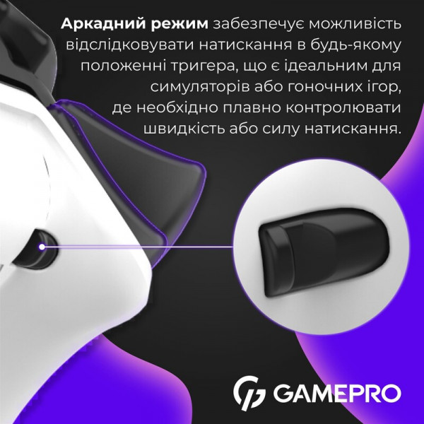 Геймпад GamePro GPS20W White
