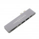 USB-хаб Choetech HUB-M14-GY-V2 USB Type-C 7-в-1