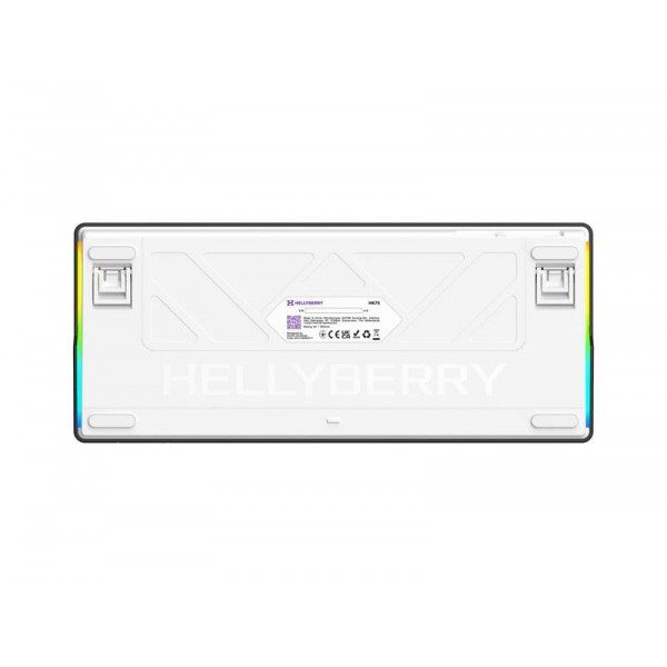 Клавіатура Hator Hellyberry HK75 White/Violet