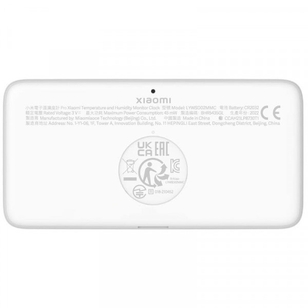 Датчик температури та вологості Xiaomi Mi Temperature and Humidity Monitor Clock