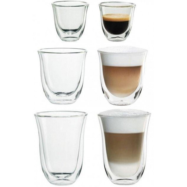 Набір стаканів Delonghi DLSC302 Mix 6 предметів