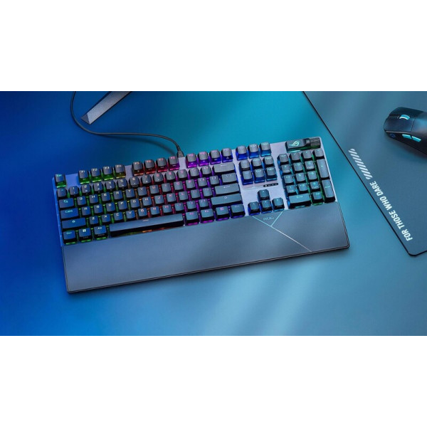 Клавiатура Asus ROG Strix Scope II X Black (90MP03XG-BKMA00)