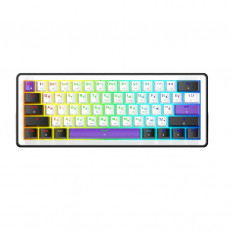 Клавіатура Hator Hellyberry HK60 White/Violet