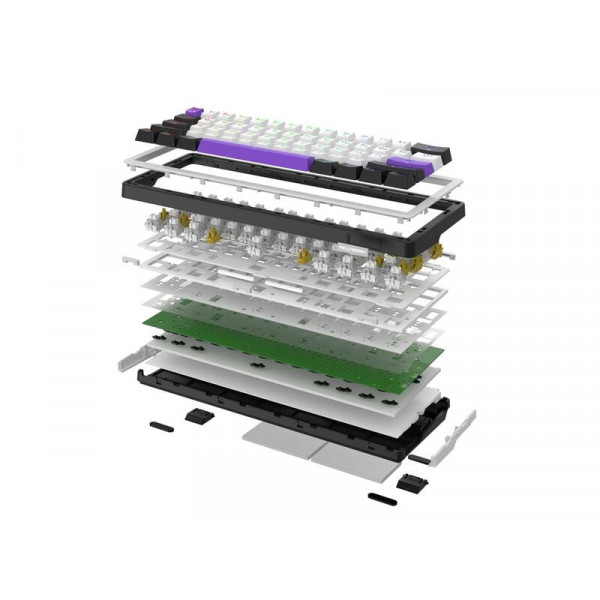 Клавіатура Hator Hellyberry HK60 White/Violet